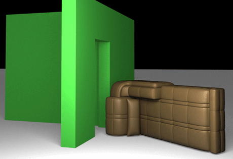 沙发搬进门的方法图片和大沙发进门的技巧8