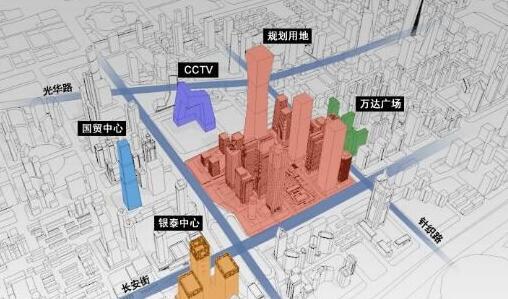 【原创】北京CBD核心区下城区主体项目完工 将连接地铁十号线