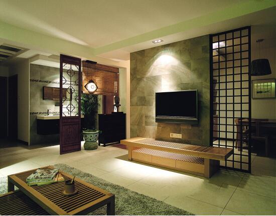 超有感觉的中式电视背景墙装修效果图 你喜欢这种风格吗？8