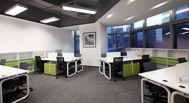 某工装公司分享的现代简约办公室空间设计装修案例7