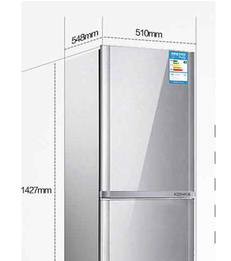常见双开门冰箱尺寸规格 再也不用担心冰箱买错尺寸了2