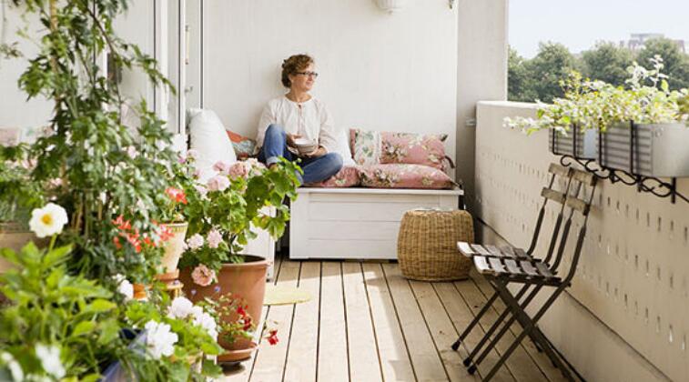 【原创】小小的阳台居然可以这样来装饰 绿色植物打造绿色家园1
