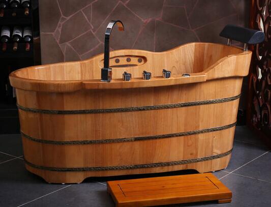 木桶浴缸价格多少钱？香柏木、杉木、橡木浴缸木桶多少钱一个？3