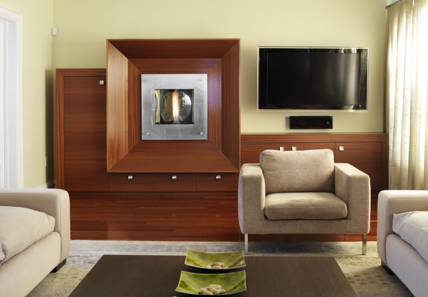 池州朝阳小区新中式10平米客厅实木电视墙浅绿色墙壁方形沙发客厅地毯效果图