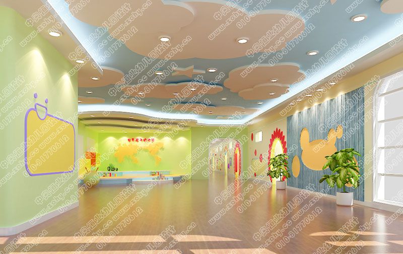 北京爱德森幼儿园学校整体装饰设计效果图