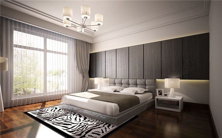 北京大成郡简约的北欧风二居76平米室卧室装修效果图