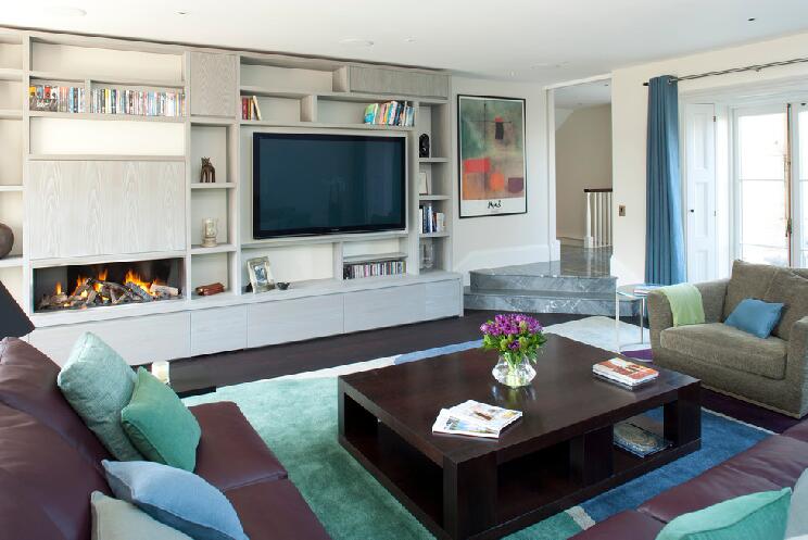 晋中新兴SOLO尚座阶梯式客厅电视储物柜多色沙发组合沙发效果图